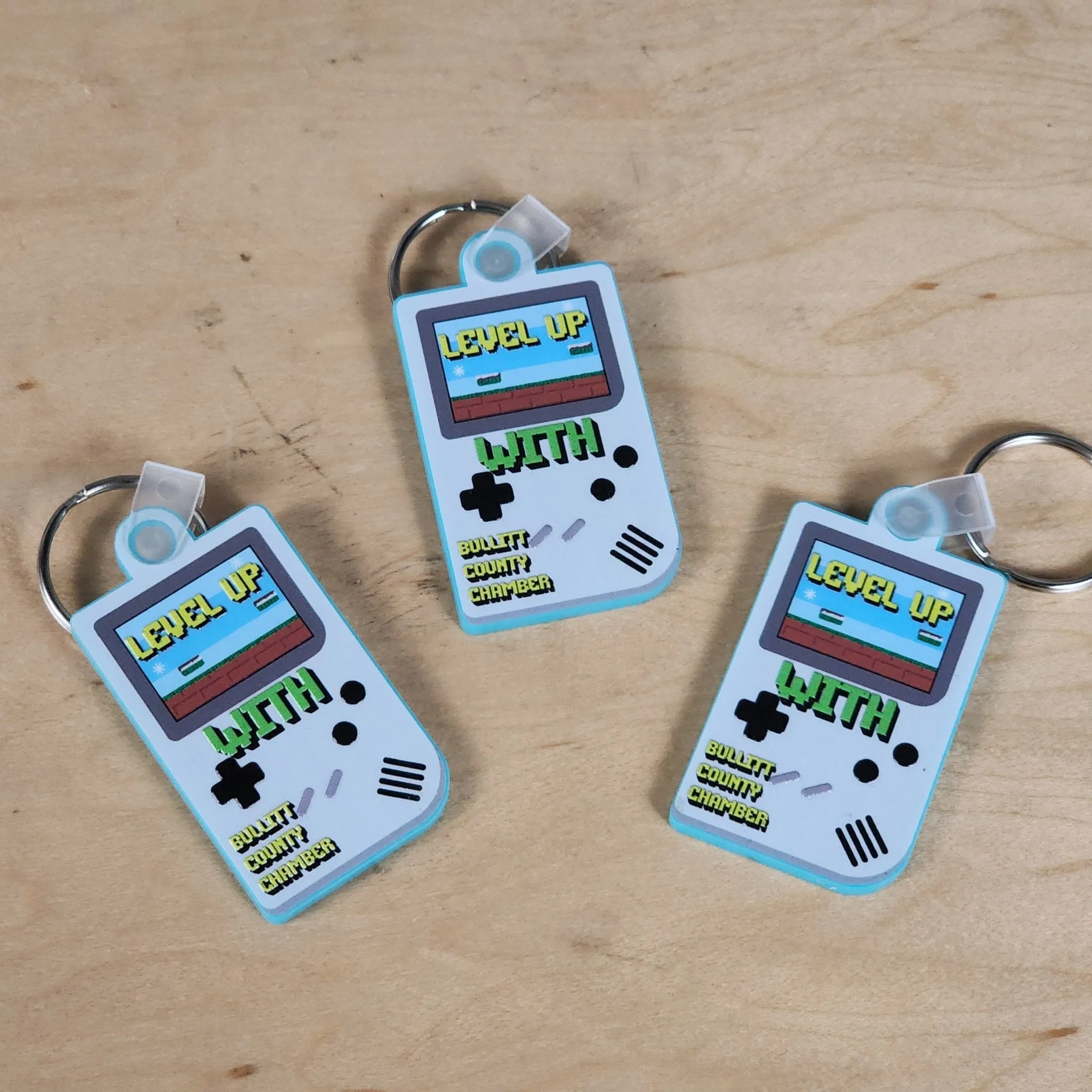 Custom UV Printed 1/8" Acrylic Keychains - Wholesale Bulk Options - MR01 - Image 6