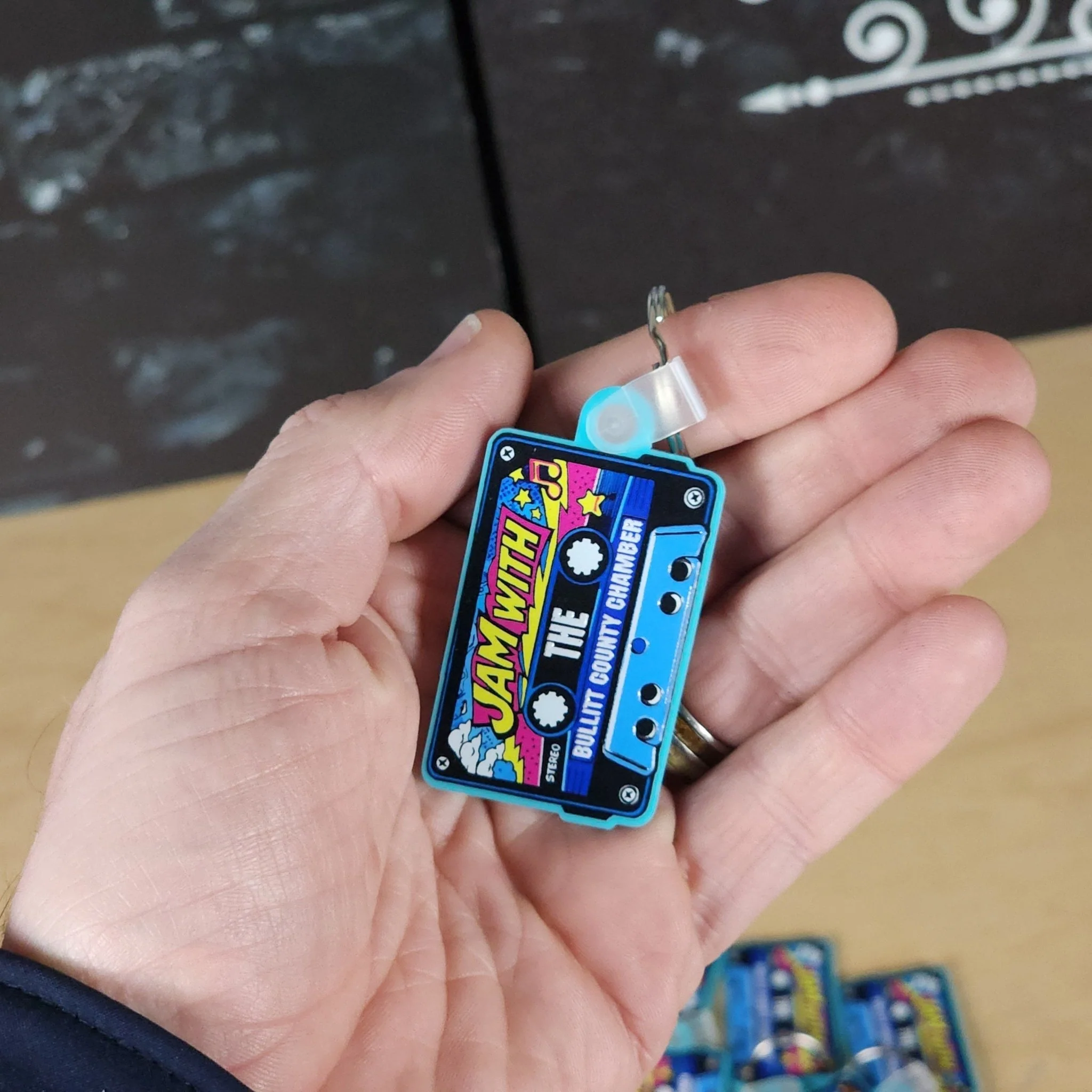 Custom UV Printed 1/8" Acrylic Keychains - Wholesale Bulk Options - MR01 - Image 7