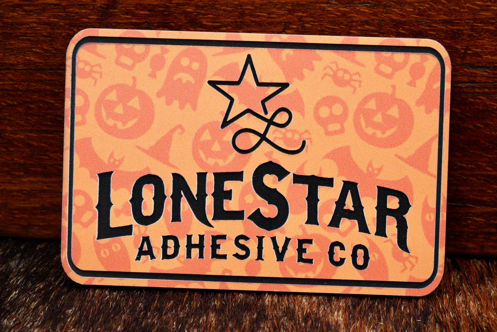 UV Printed Premium Leatherette® Sheets (12x24) - Pumpkin Pop