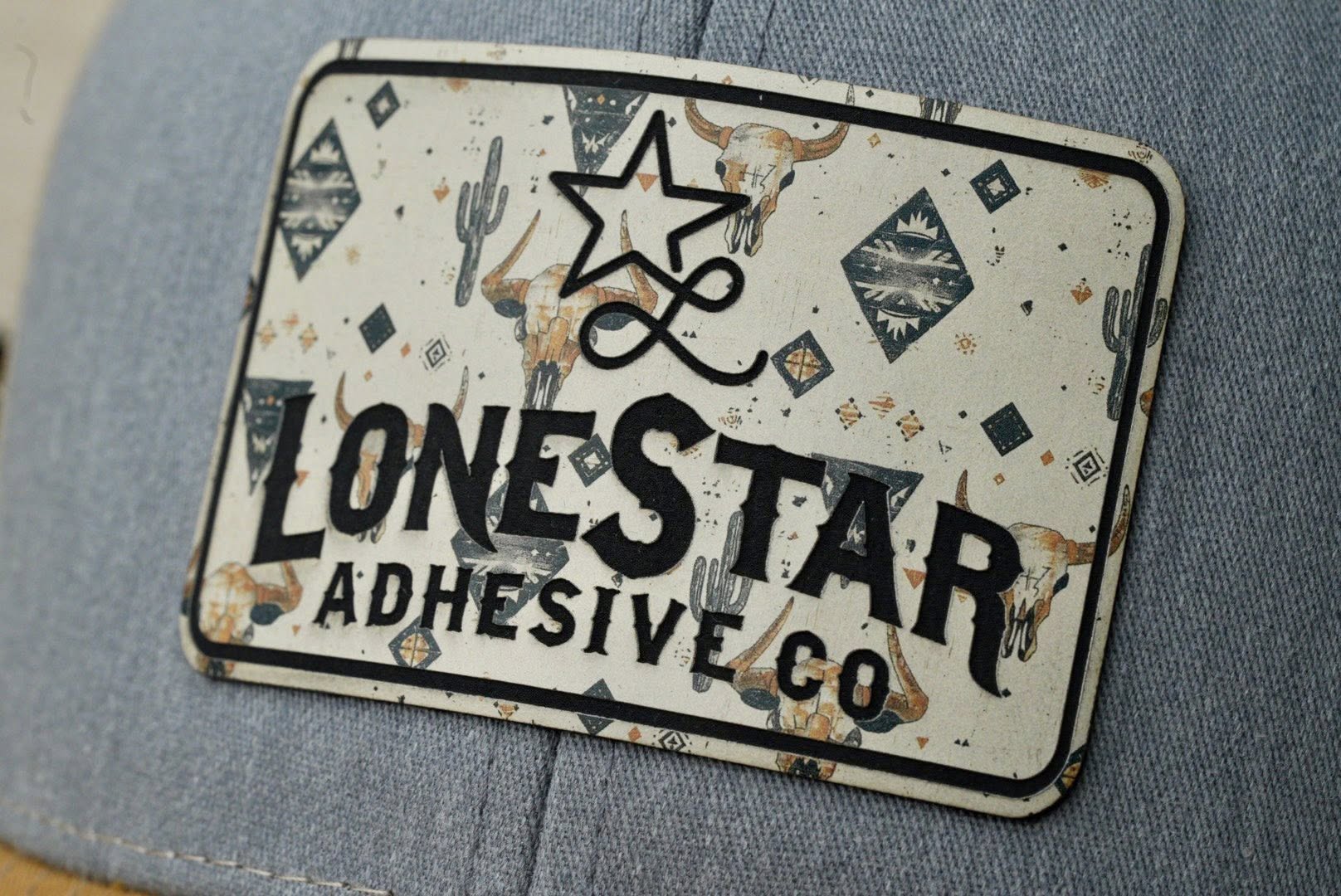 UV Printed Premium Leatherette® Sheets (12x24) - Sonoran Stampede - Image 2