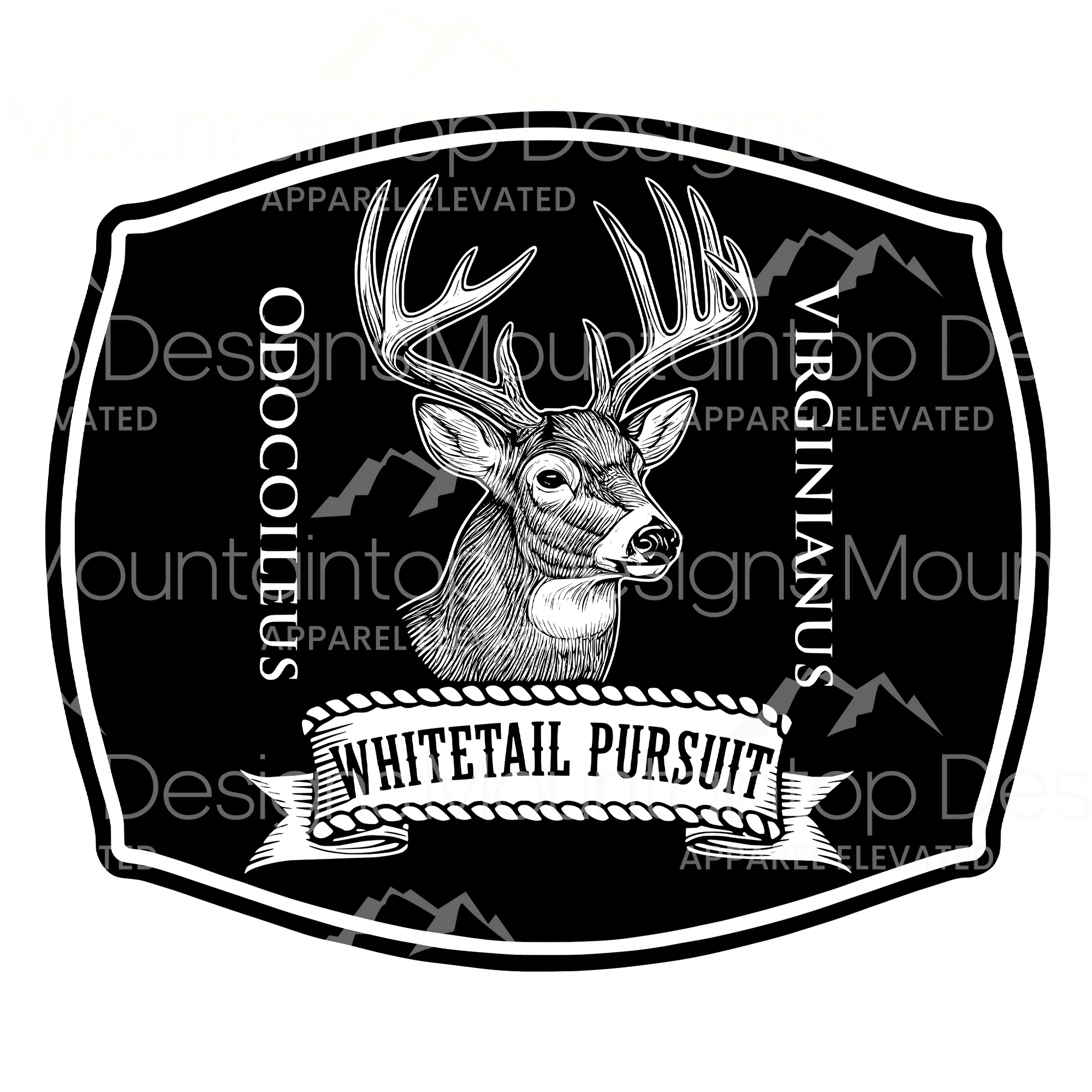 Whitetail Pursuit SVG - Image 2