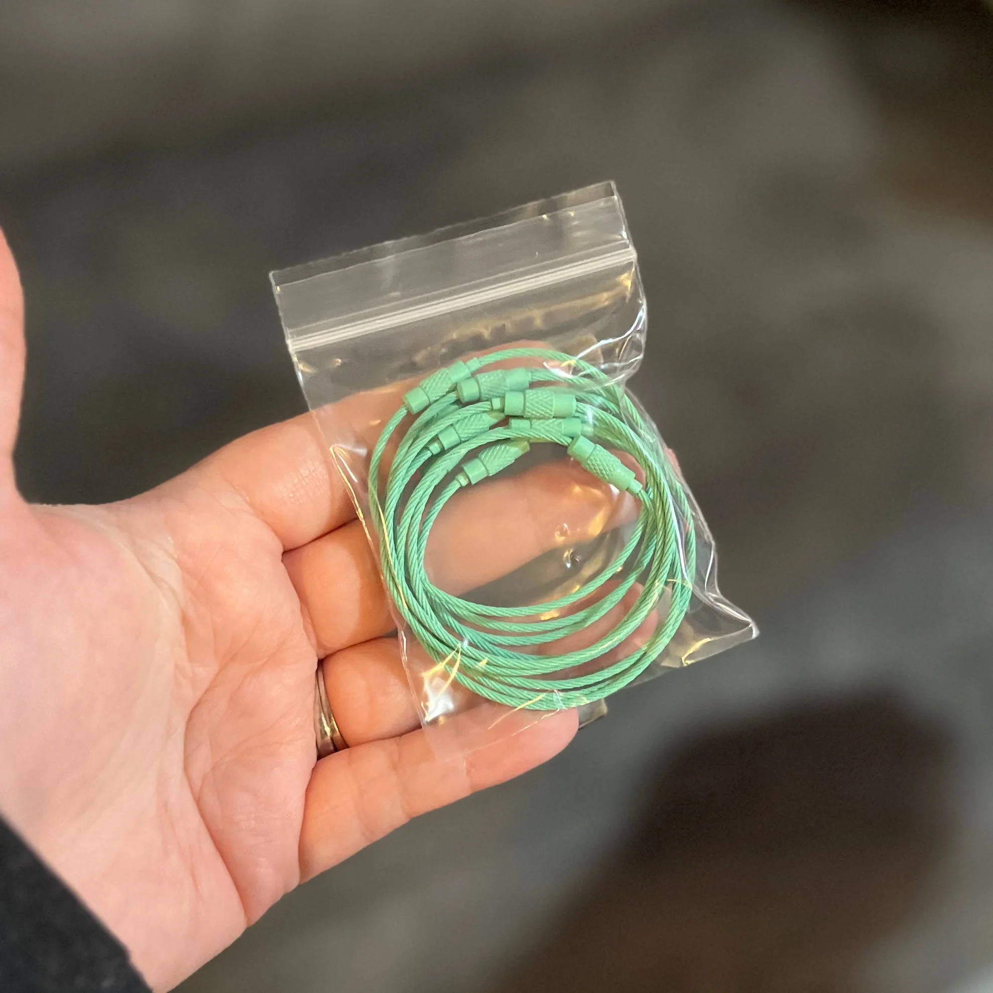 Wire Cable Keychain Thingie - Image 19