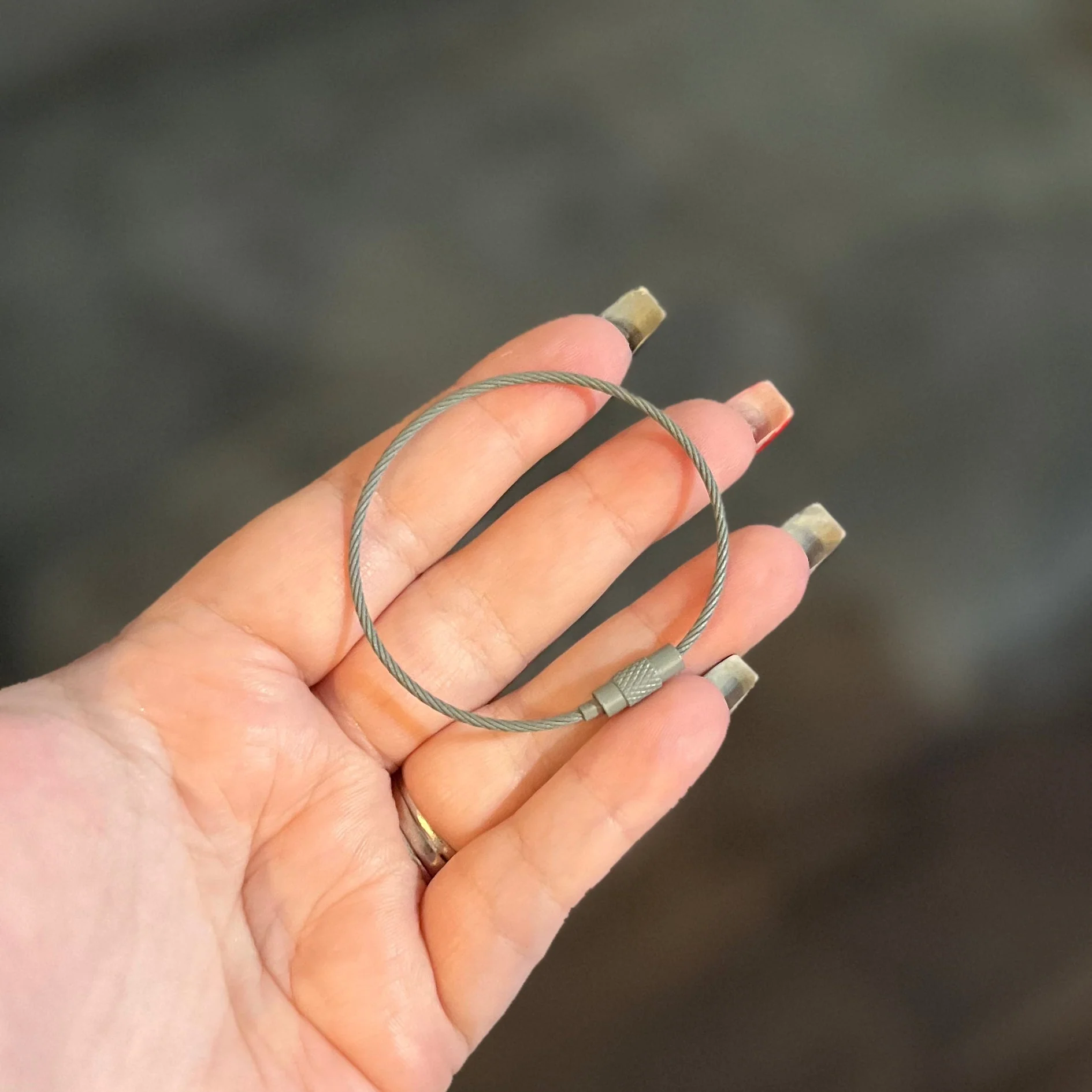 Wire Cable Keychain Thingie - Image 24