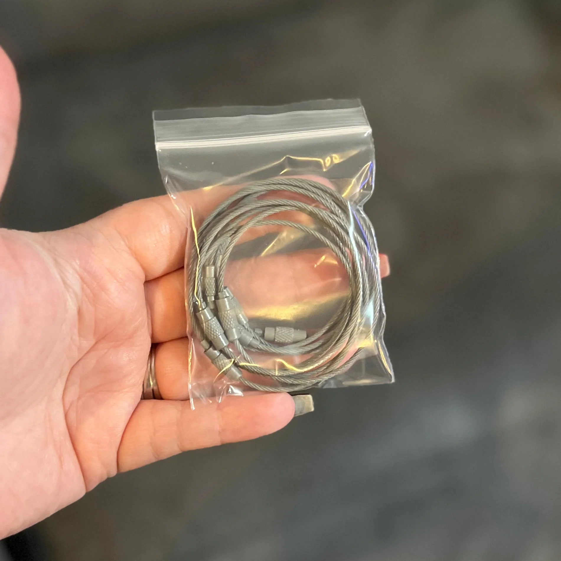 Wire Cable Keychain Thingie - Image 25