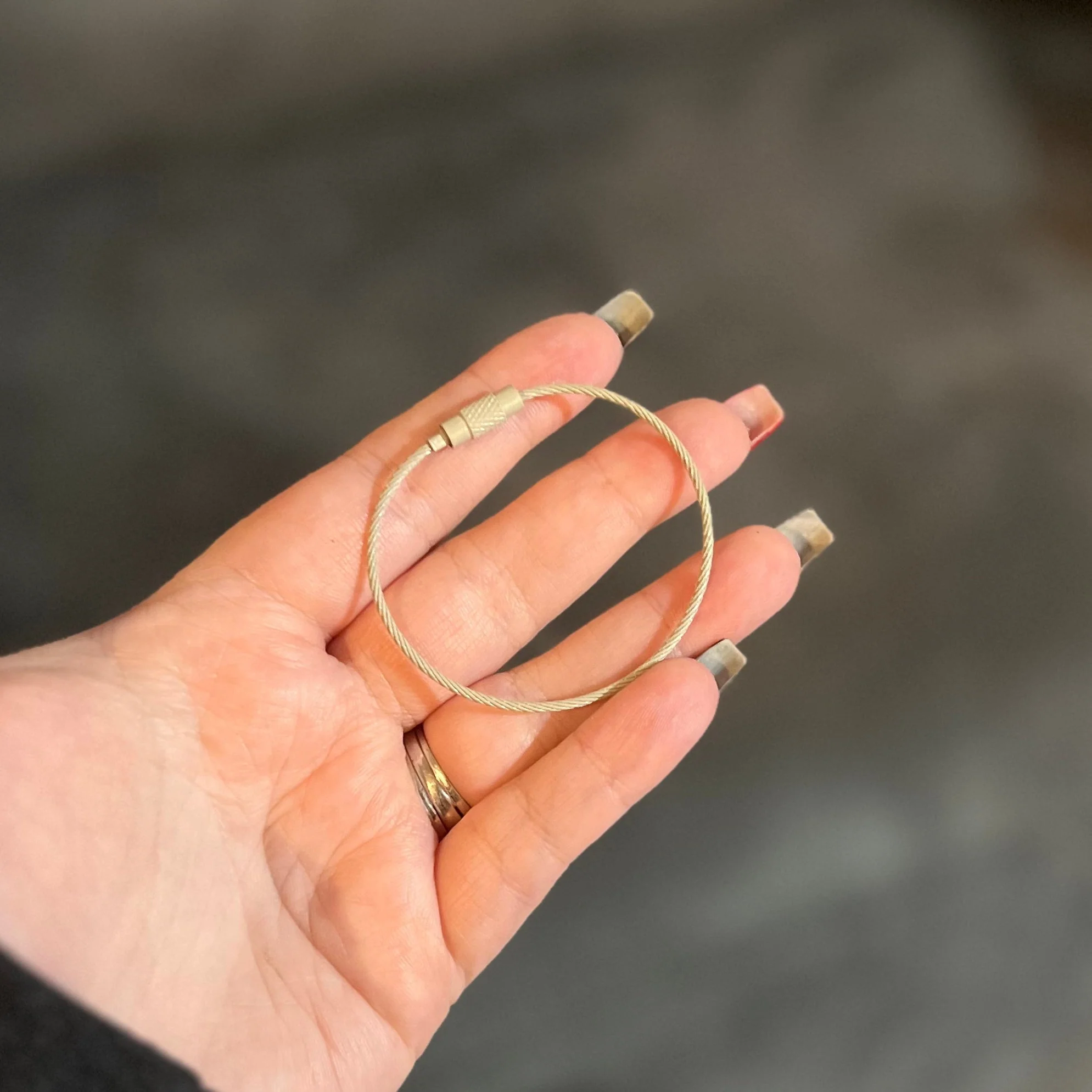 Wire Cable Keychain Thingie - Image 28