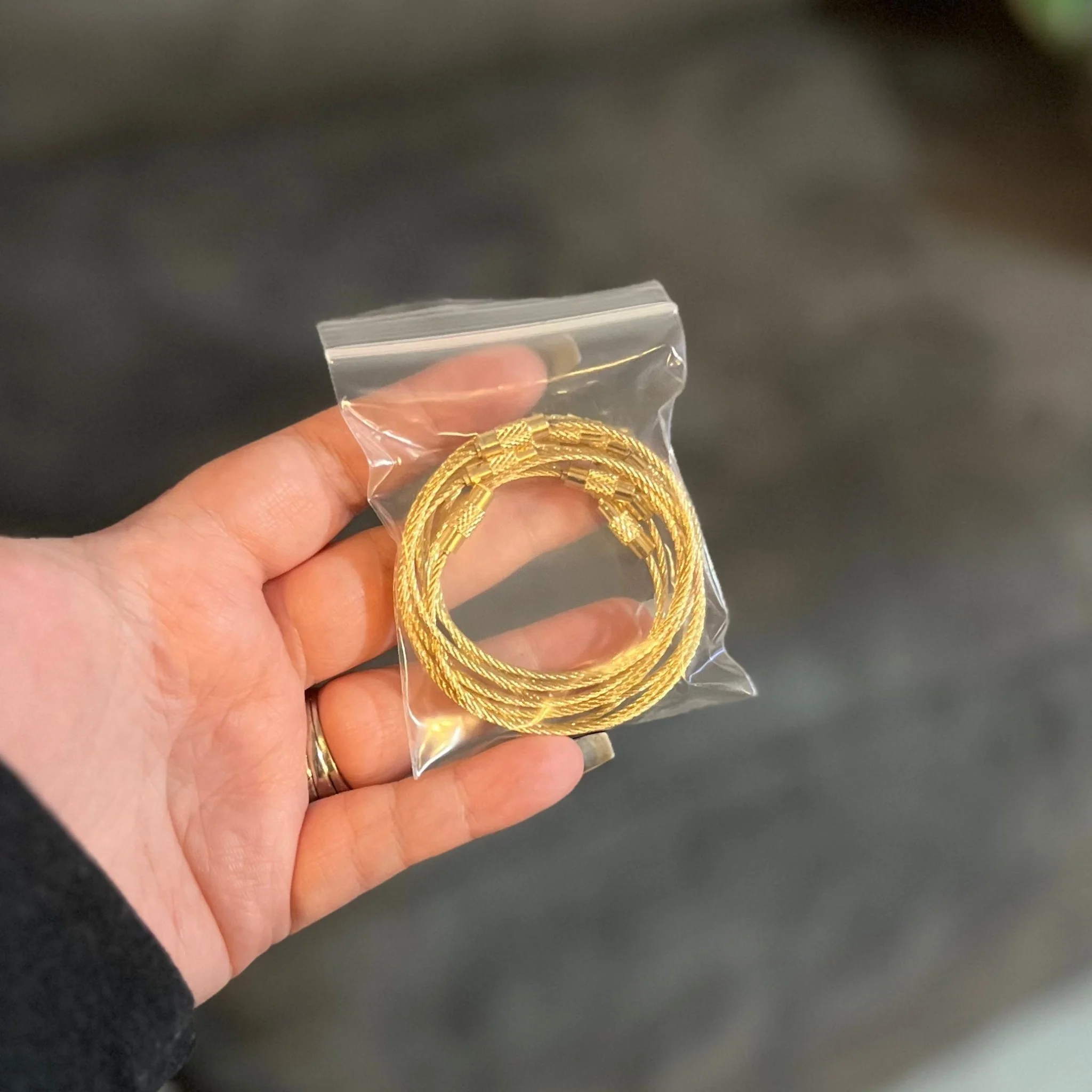 Wire Cable Keychain Thingie - Image 31